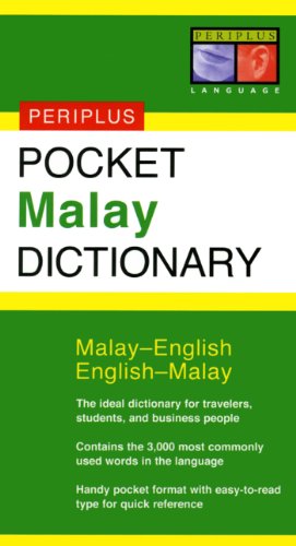Pocket Malay Dictionary: Malay-English English-Malay (Periplus Pocket Dictionaries)