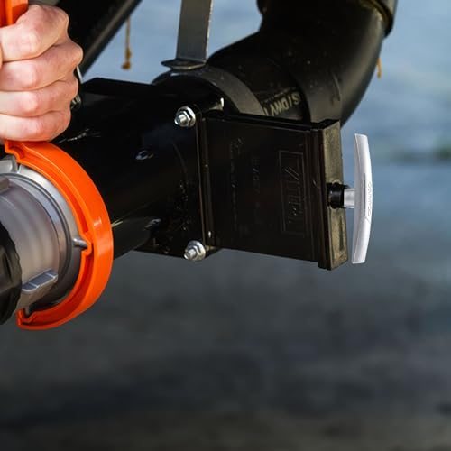 Camco Ersatz-Ablaufventil für Wohnmobile mit Griff – mit robustem Metallgriff und Ventilöffnung mit 7,6 cm Durchmesser (39511)