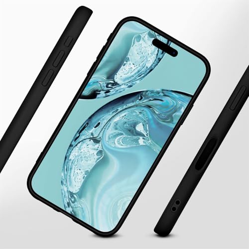Coque silicone iPhone 16 Pro protection écran et caméra noire - 2