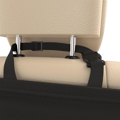 Housse de siège arrière de voiture antidérapante pliable bâche auto imperméable - 6