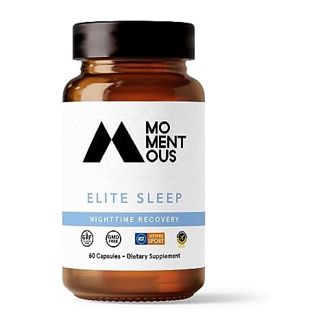 Momentous Elite Sleep Capsules, 30 Servings, Vegan, Gluten-Free, NSF Certified Cover