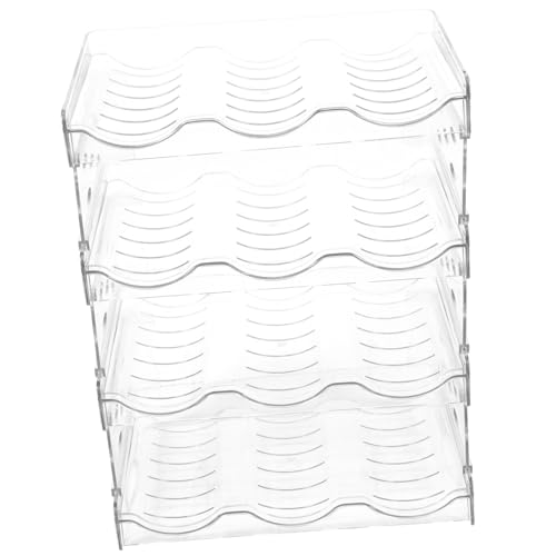 HOOTNEE Detachable Water Bottle Organizer Rack Stackable Multi Tumbler Holder for Kitchen Office and Pantry Storage Pet Material Design for Efficient Organization