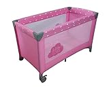 Olmitos - Cuna viaje basic cloud, L, color rosa