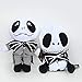 fangzhuo Peluche Jouet 20-25 Cm Le Cauchemar Avant Noël Jack Skellington Jouets en Peluche Poupée Crâne Jake en Peluche Jouets en Peluche pour Enfants Enfants Cadeaux 2 Pc