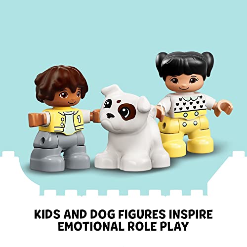 DUPLO My First Number Train - Learn to Count 10954 Building Toy; Introduce Toddlers to Numbers and Counting; New 2021 (23 Pieces) - Lego - Immagine 4