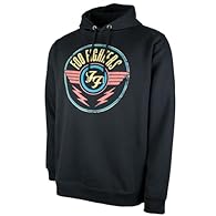 New Officially Licensed Product Cotton/Polyester Blend Super-soft brushback fleece Fitted cuffs and hem Relaxed fit