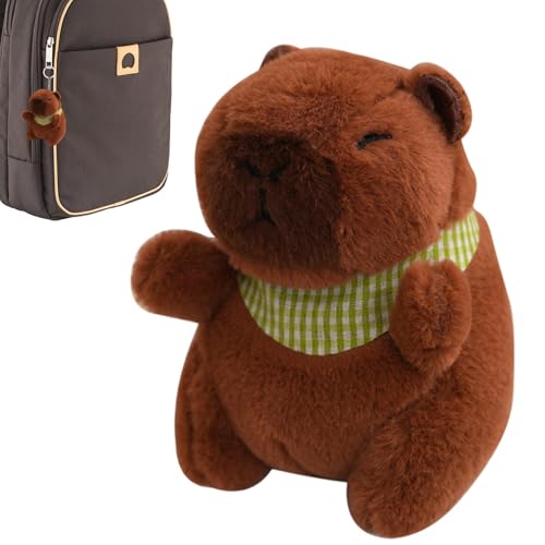 Capybara de peluche, Capybara Animal de peluche, Encanto de llavero de Capybara, Colgante de mochila de animales de peluche de dibujos animados, encanto de peluche de dibujos animados para bolso Capybara de peluche, Capybara Animal de peluche, Encanto de llavero de Capybara, Colgante de mochila de animales de peluche de dibujos animados, encanto de peluche de dibujos animados para bolso