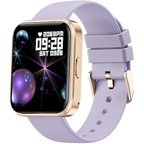 FEELNEVER Smart Watch for Women Men, with Make/Answer Call Text Notification Heart Rate Sleep Monitor Music Speaker, 1.69" Touch Screen Fitness Watch IP67 Waterproof Activity Tracker for IOS Android Cover