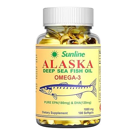 SANA SKINCARE Deep Sea Fish Oil Omega-3, 100 Count (Pack of 1)-picture-10