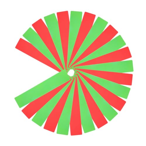 Abaodam 10Pcs Tennis Court Markers Durable Training Supplies for Football Basketball and Tennis Bright Color Design for Enhanced Safety and Easy Boundary Setup