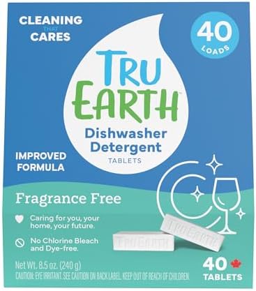 Amazon.com: Tru Earth Dishwasher Detergent Tablets | Eco Friendly ...