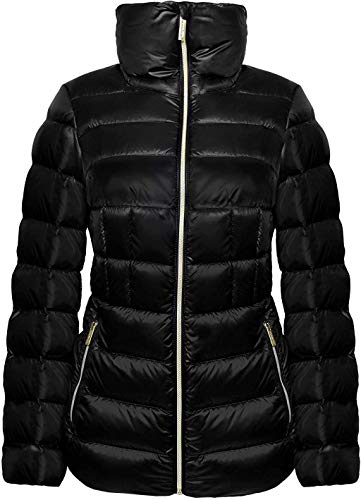 Michael Michael Kors Women's Black Down Short Packable Coat (L)