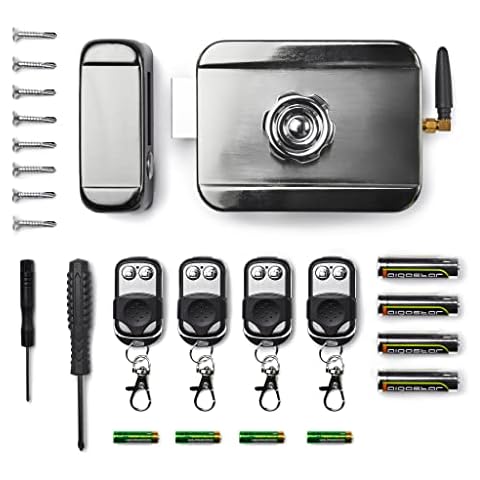 Cerradura Invisible de Seguridad con Control Remoto y 4 Mandos Cover