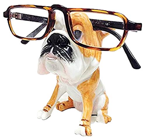 Bulldog Dog Breed Novelty Eyeglass Holder Stand