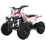 X-PRO Bolt 40cc ATV 4 Wheelers 40cc ATV Quads Quad (Pink Camo)