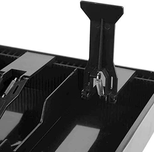 Image of Cash Tray Organizer Money Drawer Insert with Coin Slots Removable Bill Clips for Office Shop Counter Register Storage (5 Slot)