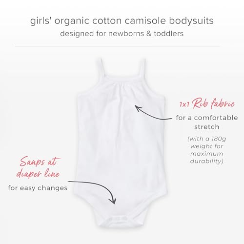 Image of Burt's Bees Baby Baby Bodysuits, 3-Pack Long & Short-Sleeve One-Pieces, 100% Organic Cotton