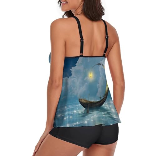Maillot de bain tankini ensemble bikini short de garçon robe de plage été - 3