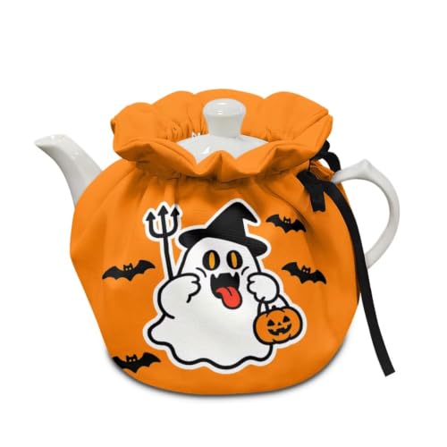 Image of Teapot Cozies, Heat Preservation with Drawstring Tea Pot Cover | Versatile Teapot Cozy Equipped with Flexible Drawstring Realizes Heat Preservation Wraps Teapot Tightly to Block Dust