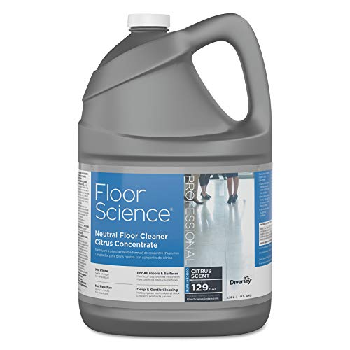 Diversey Floor Science CBD540441 Professional Neutral Floor Cleaner, Deep &
