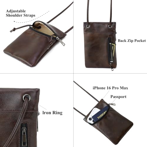 Image of Small Crossbody Women Cell Phone Purse Wallet Bag With Shoulder Strap