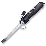 Vidal Sassoon Vsir1530 Chrome Curling Iron, 1/2-Inch, Black