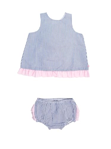 Image of RuffleButts Baby/Toddler Girls Swing Top & Bloomer Coordinated Set