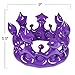 ArtCreativity Crown Inflates for Kids and Adults, Set of 4, Inflatable Crown Toys with Vibrant Colors, Princess Party Decorations, Fun Party Inflates, Kids’ Swimming Pool Toys, 4 Colors