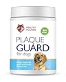 Healthy Hounds Plaque & Tartar Remover Plaque Off Powder for Dogs Teeth- 100% Natural Teeth Cleaning for Dogs | Dog Dental Care - Bad Breath Freshner180g