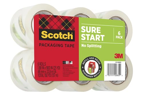 Scotch DP-1000RF6 Sure Start Packing Tape thumb #1