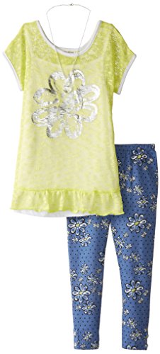 Image of Self Esteem Big Girls' Tunic and Printed Legging Set