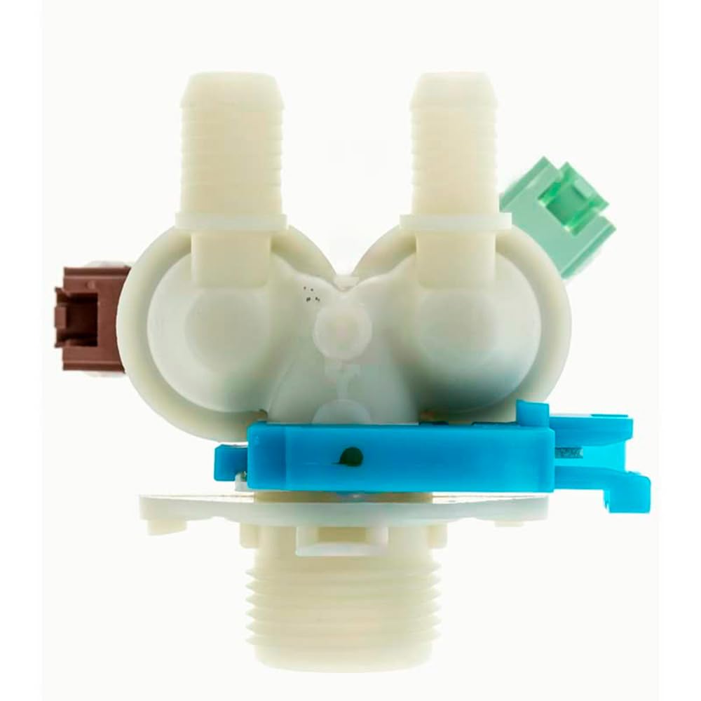 REPORSHOP - Electrovalvula 2 Vias Salida 180 grados compatible con Zanussi 1325186508