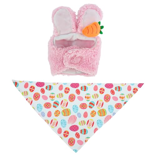 Generico Ropa Para Patos De Césped | Bufanda Y Sombrero De Pascua Divertidos Para Y Celebraciones - Vestidos Decorativos Figuras Jardín Primaverile,Para , Celebraciones,