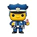 Funko- Pop Animation The Simpsons Chief Wiggum Juguete coleccionable, Multicolor (52946)