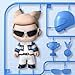 POP MART Kubo 24/7 You Series Figures, Blind Box Figures, Random Design Action Figures Collectible Toys Home Decorations, Holiday Birthday Gifts, Single Box