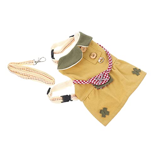 Yardwe Small Pets Adjustable Dress Harness for Hamsters Rabbits and Guinea Pigs Comfortable Costume for Weddings Holidays and Birthdays Fit for Small Animals