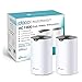 TP-Link Deco S1900 Mesh WLAN Set (2er Pack), AC1900 Dual Band Router & Repeater, 3X Gigabit Ports für Jede Einheit, empfohlen für Häuser mit 2-3 Schlafzimmern, Umfassender Jugendschutz