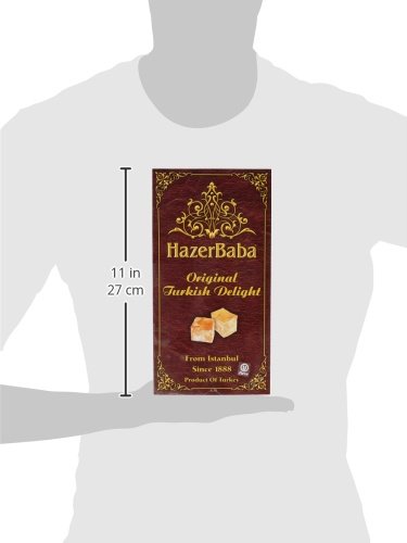 Hazerbaba Turkish Delight Plain – 1lb