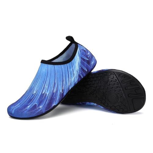 Water Sports Shoes Barefoot Quick-Dry Yoga Socks Slip-on for Men Women Beach Non Slip Indoor Outdoor Walking Exercise Wear Sport Accessories Swim Pool Camping Must Haves Adult3