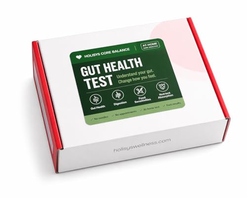 Food Sensitivity Test Kit Gut Health & Digestive Balance At-Home Hair-Based Analysis Supports Bloating Food Reactions & Fatigue Personalised Wellness Report Holisys Core Balance
