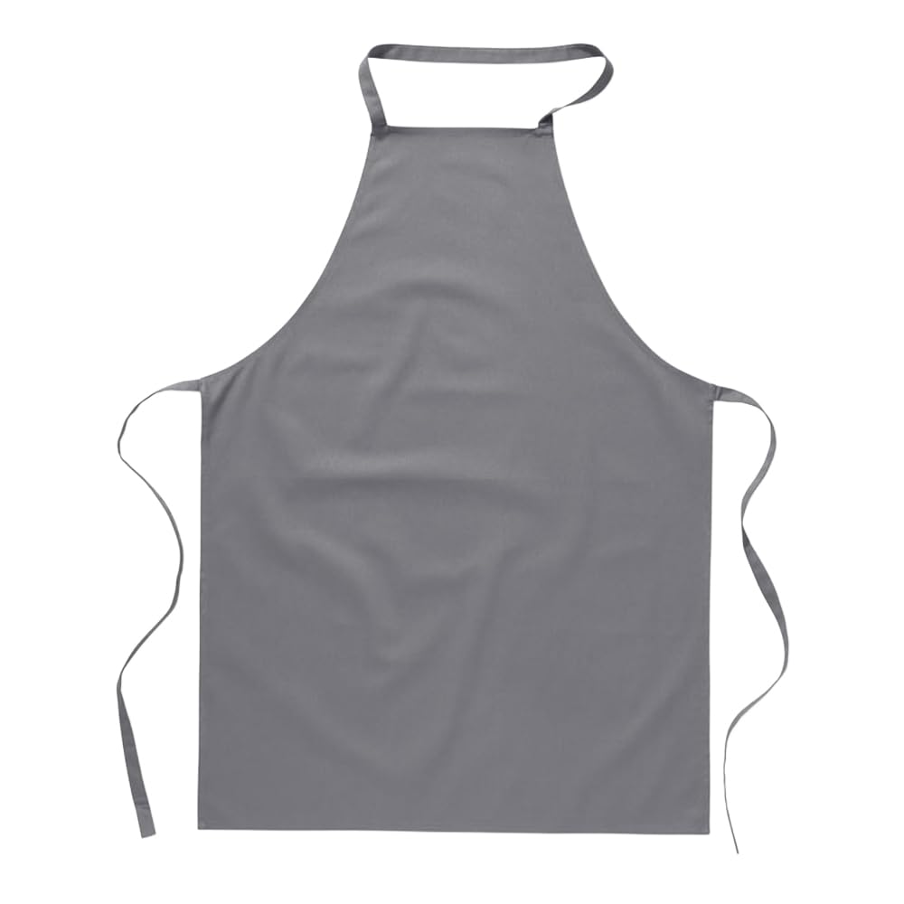 MidOcean Kitab Cotton Kitchen Apron (One Size) (Grey)