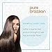 Pure Brazilian Anti-Frizz Daily Shampoo & Conditioner, Salt-Free & Color Safe, Enriched with Keratin, Argan Oil & Acai, 13.5 Ounce (400 Milliliter)