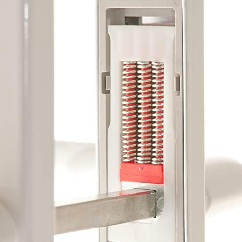 Hoppe Black 'Birmingham' Pair Handle 92PZ or 92mm Sprung Lever UPVC Door Set, PVC PVCu Centre to centre fixings 215mm
