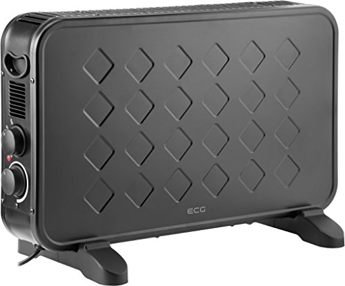 ECG TK 2030 T Black heizkon Vektor, Negro