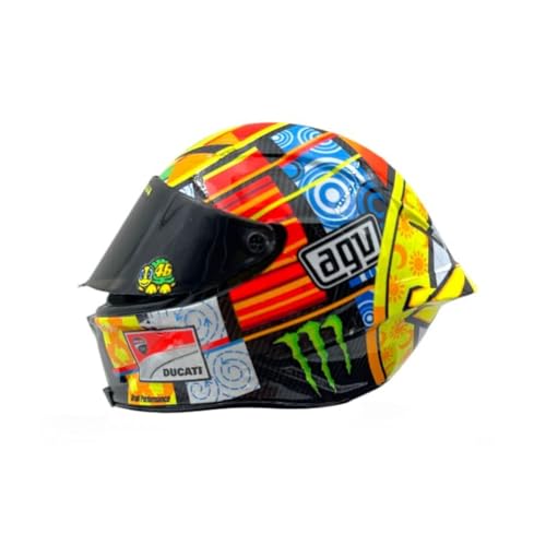 VR46 Valentino Rossi 1:5 Mini Casco Replica MotoGP_Season 2012