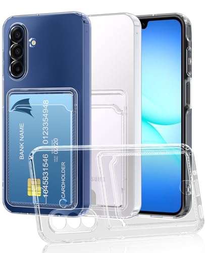 Coque Samsung Galaxy A17 transparente porte-carte idéale pour vos sorties
