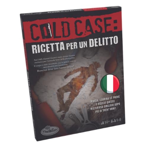 ThinkFun Cold Case 2: Ricetta per un Delitto