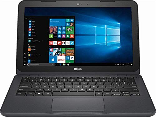 Image of Dell Inspiron High Performance 11.6 HD Laptop, AMD A6-9220e Processor, 4GB DDR4 2400MHz, 64GB eMMC, 802.11b /g /n, Bluetooth 4.0,