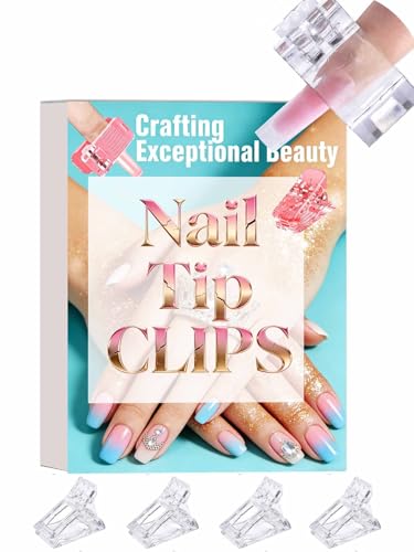 Pinzas para puntas de uñas 30 piezas para extensión miniatura 1