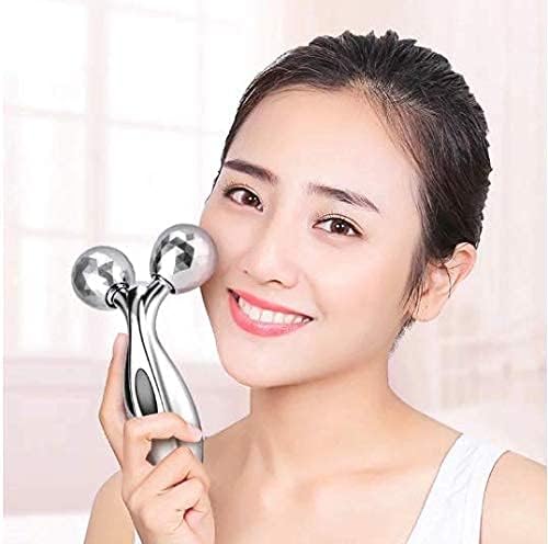 Dr. Choudhary Manual Roller 3D Y Shape Massager 360 Rotate Full Body Massage for Face Lifting Wrinkle Remover, Silver (B0CN4SVZQ5) Amazon Price History, Amazon Price Tracker